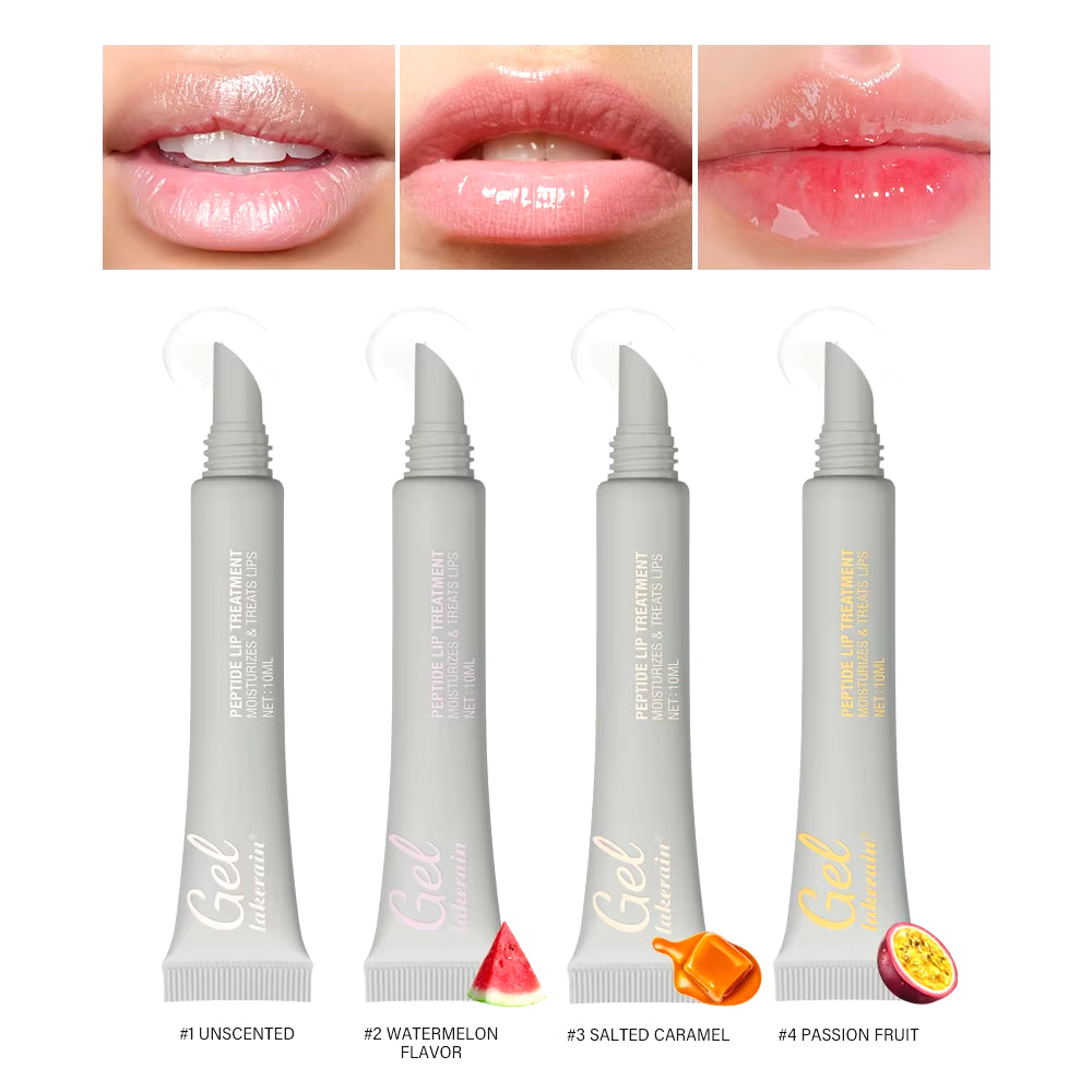 Peptide Lip Treatment Moisturizing Lip Mask Gel to Remove Dead Skin Lipstick Base Lip Cream Lip Care Mask 10Ml