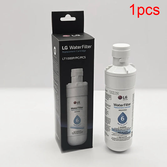 1PCS 6PCS Replace Refrigerator Water Filter For LG LT1000P, ADQ74793501 ADQ74793502 MDJ64844601, Kenmore 46-9980, 9980