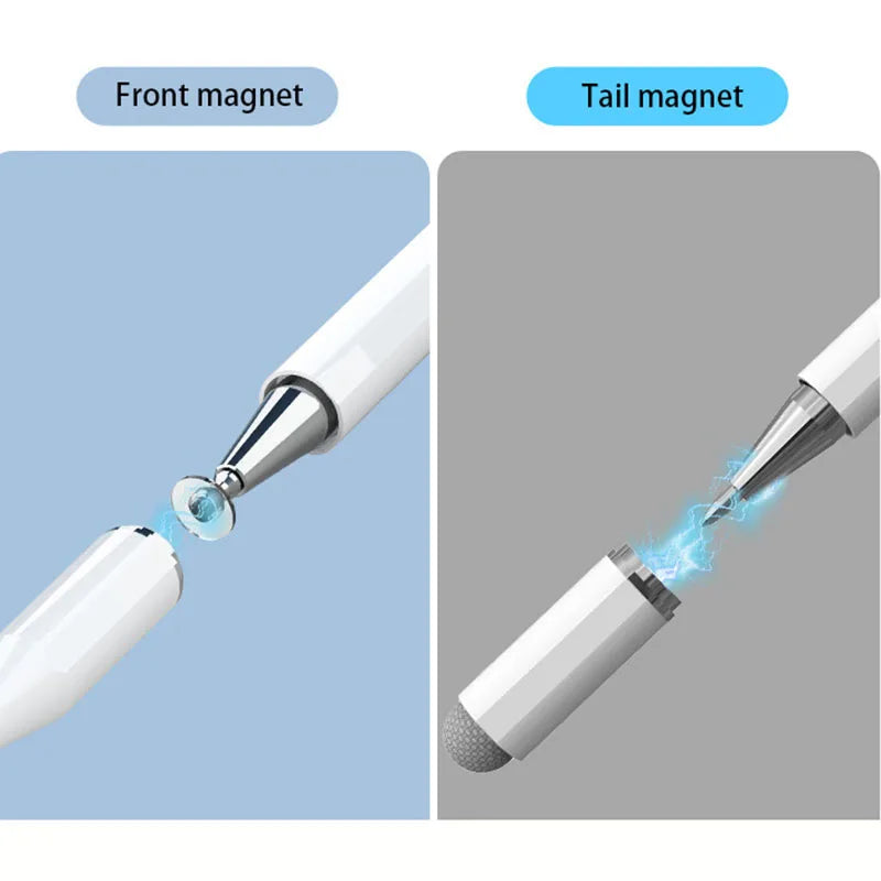 Capacitive Pen 3-in-1 Magnetic Touch Screen Pen Compatible With Mobile Tablet Ipad Universal Android Apple Huawei