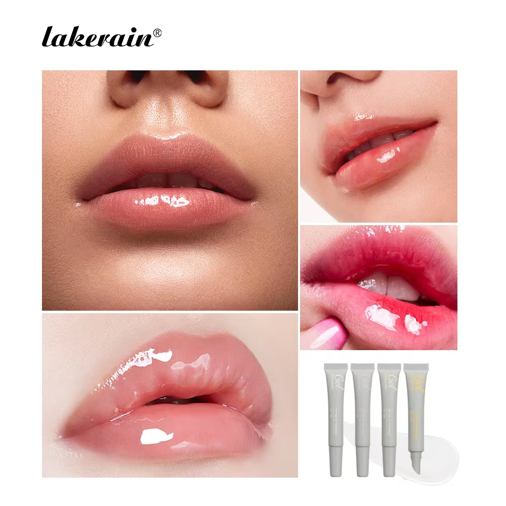 Peptide Lip Treatment Moisturizing Lip Mask Gel to Remove Dead Skin Lipstick Base Lip Cream Lip Care Mask 10Ml